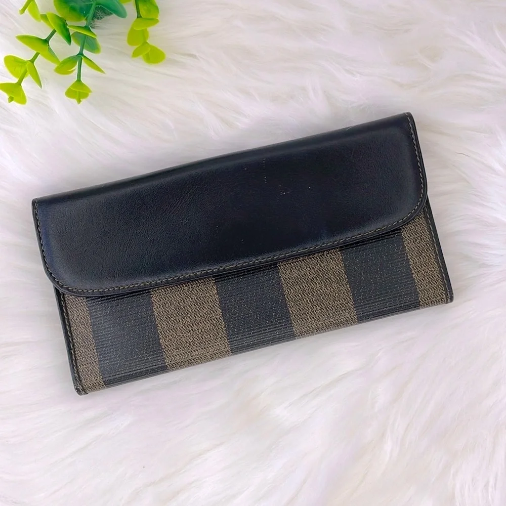 Fendi Pequin Long Wallet‎